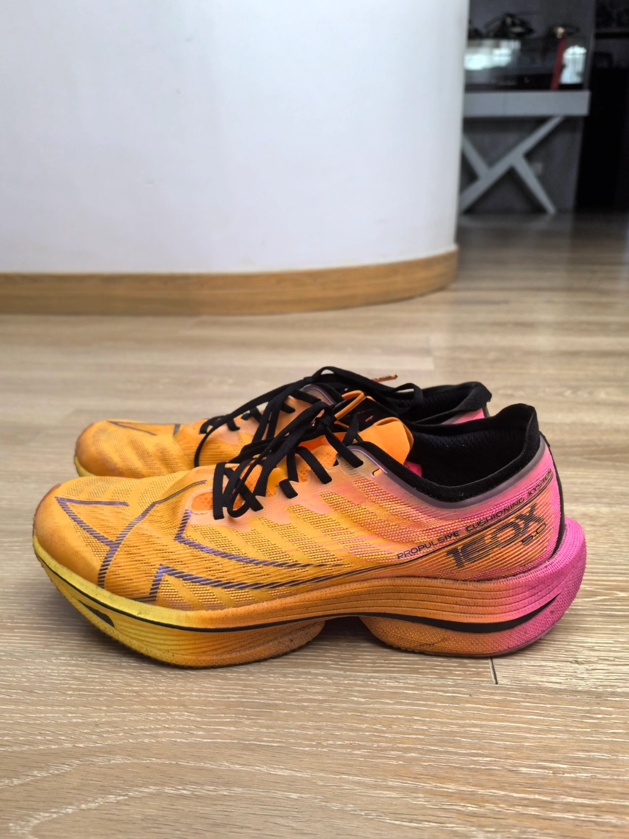 特步160x5.0穿着体验