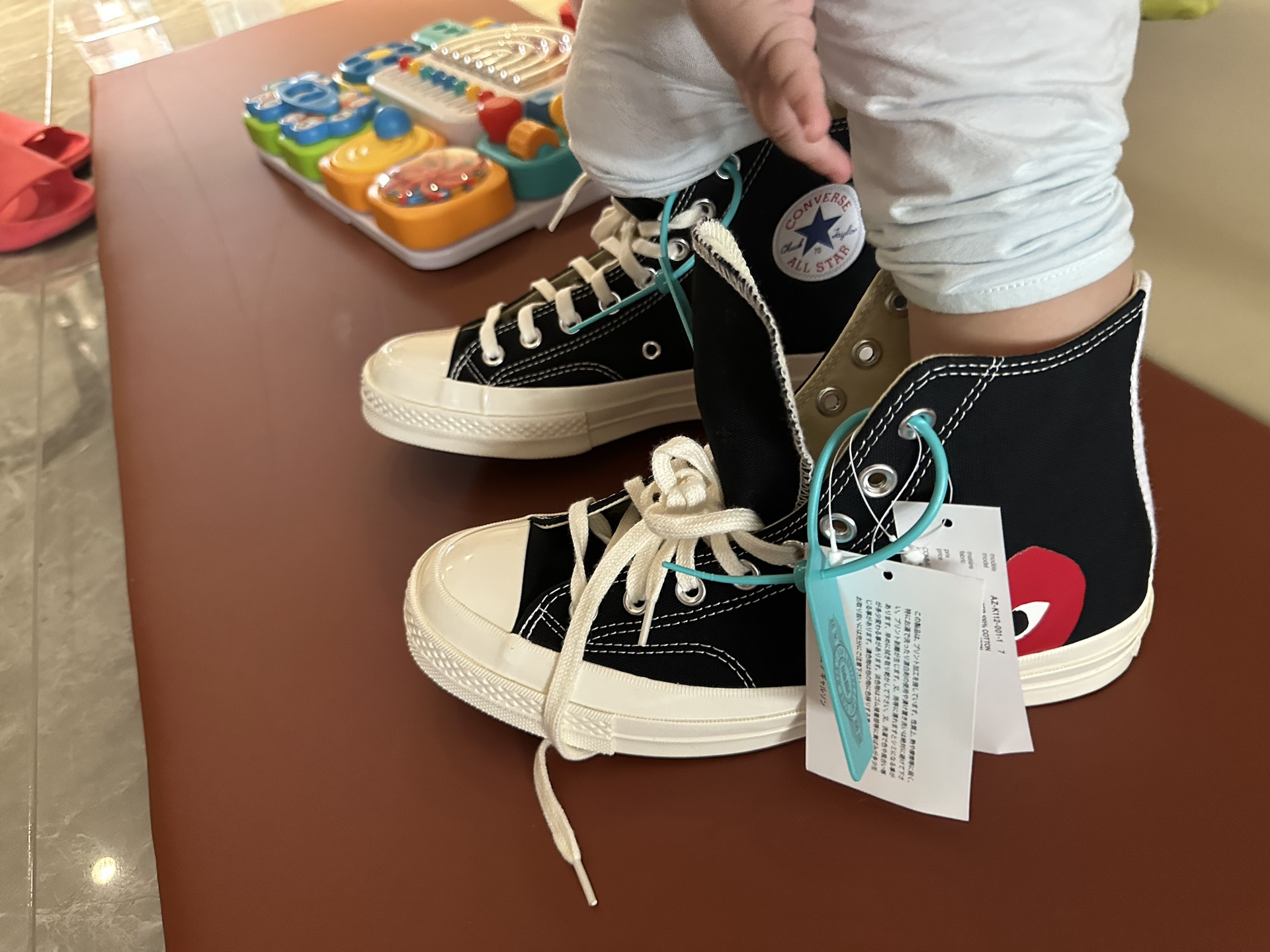 custom review-CDG x Converse Chuck Taylor All Star 70 Hi Устойчивые к истиранию высокие кеды унисекс черные
