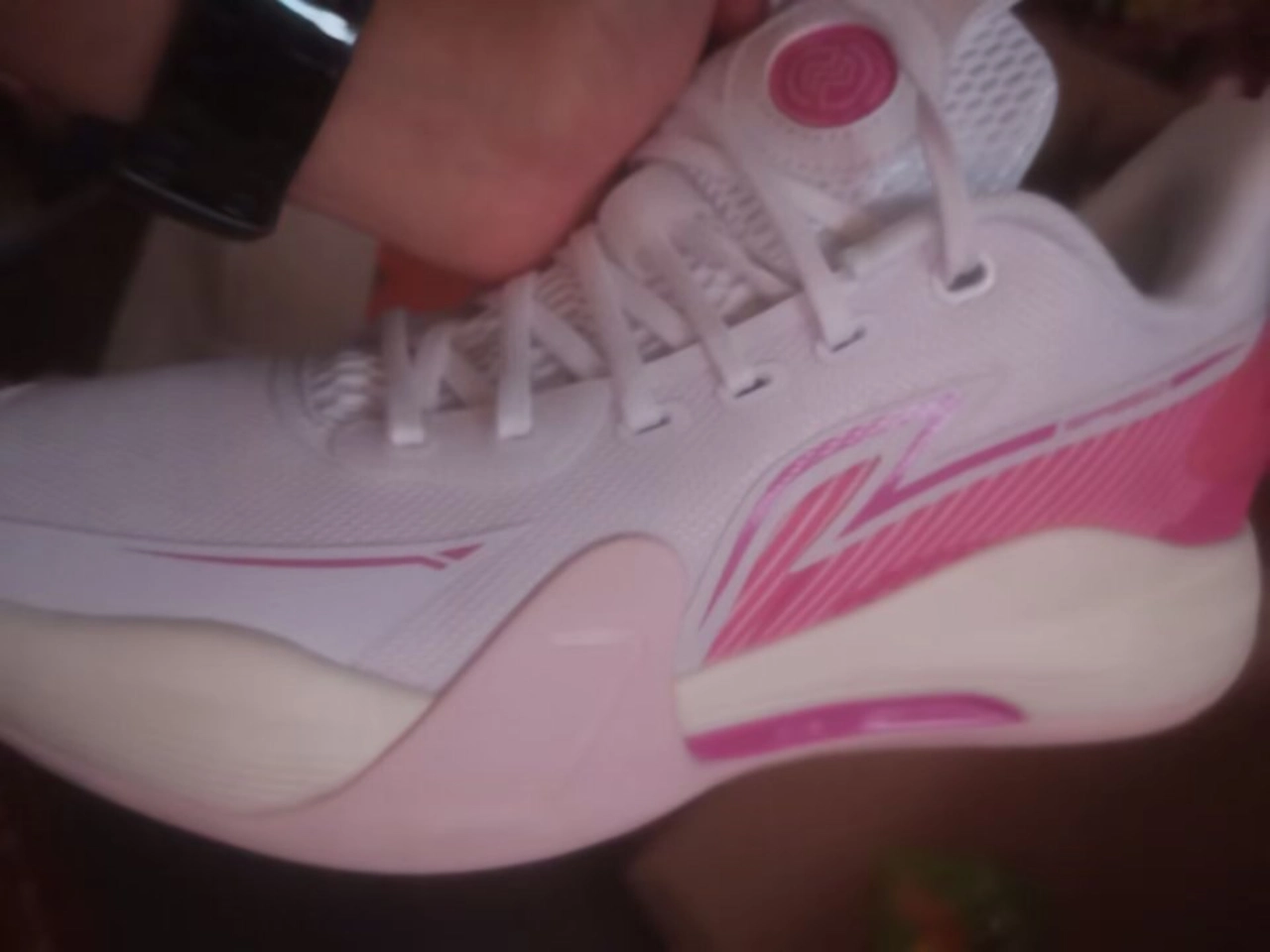 custom review-Li NING Speed 7 Low Топ Баскетбольные кроссовки Мужской Азалия Розовый