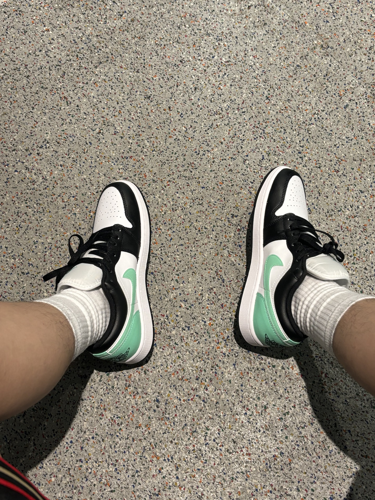 aj1 low 薄荷绿