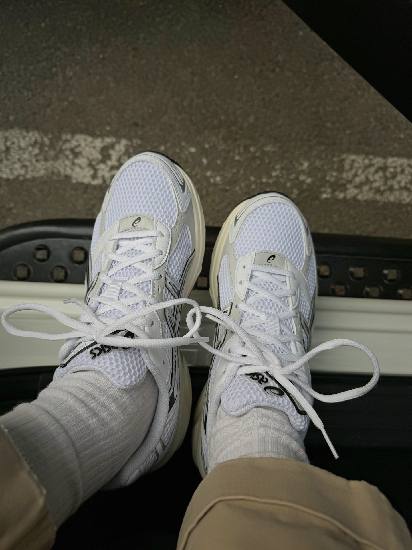 custom review-Asics Gel 1130 White Cloud Grey