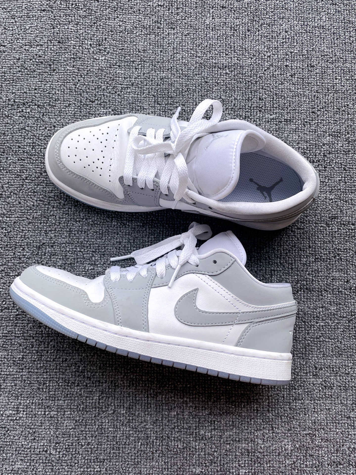 nike aj小奥迪灰白～aj低帮的颜值担当