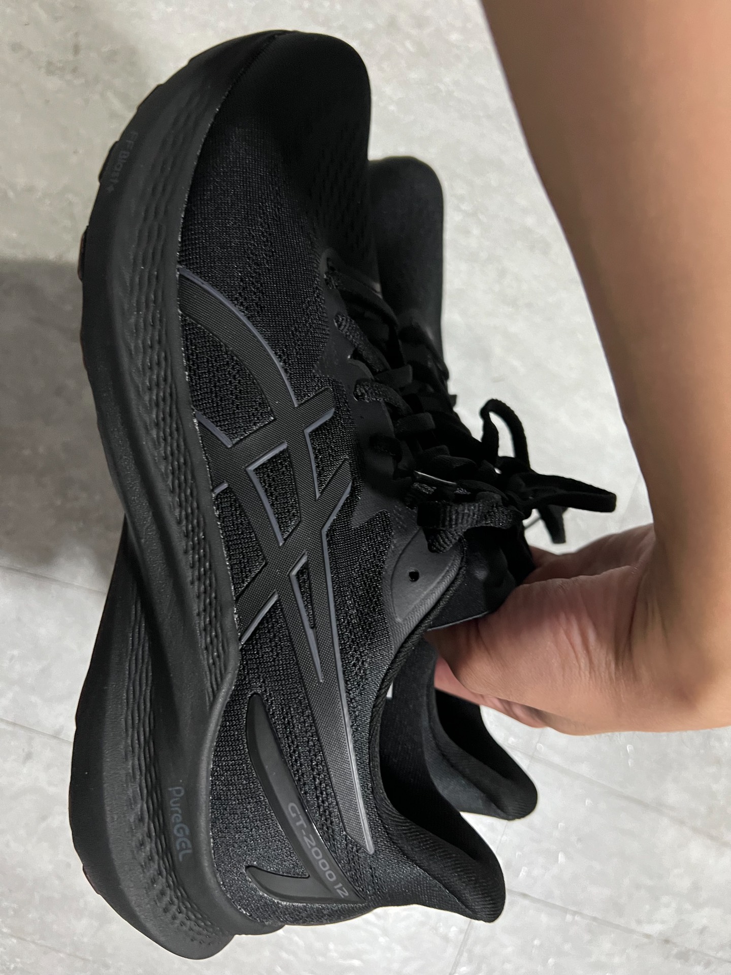 custom review-ASICS GT 2000 12 Сетка Устойчивая к истиранию Низкая Обувь для Беговых Тренировок на Длинные дистанции Мужская Черная