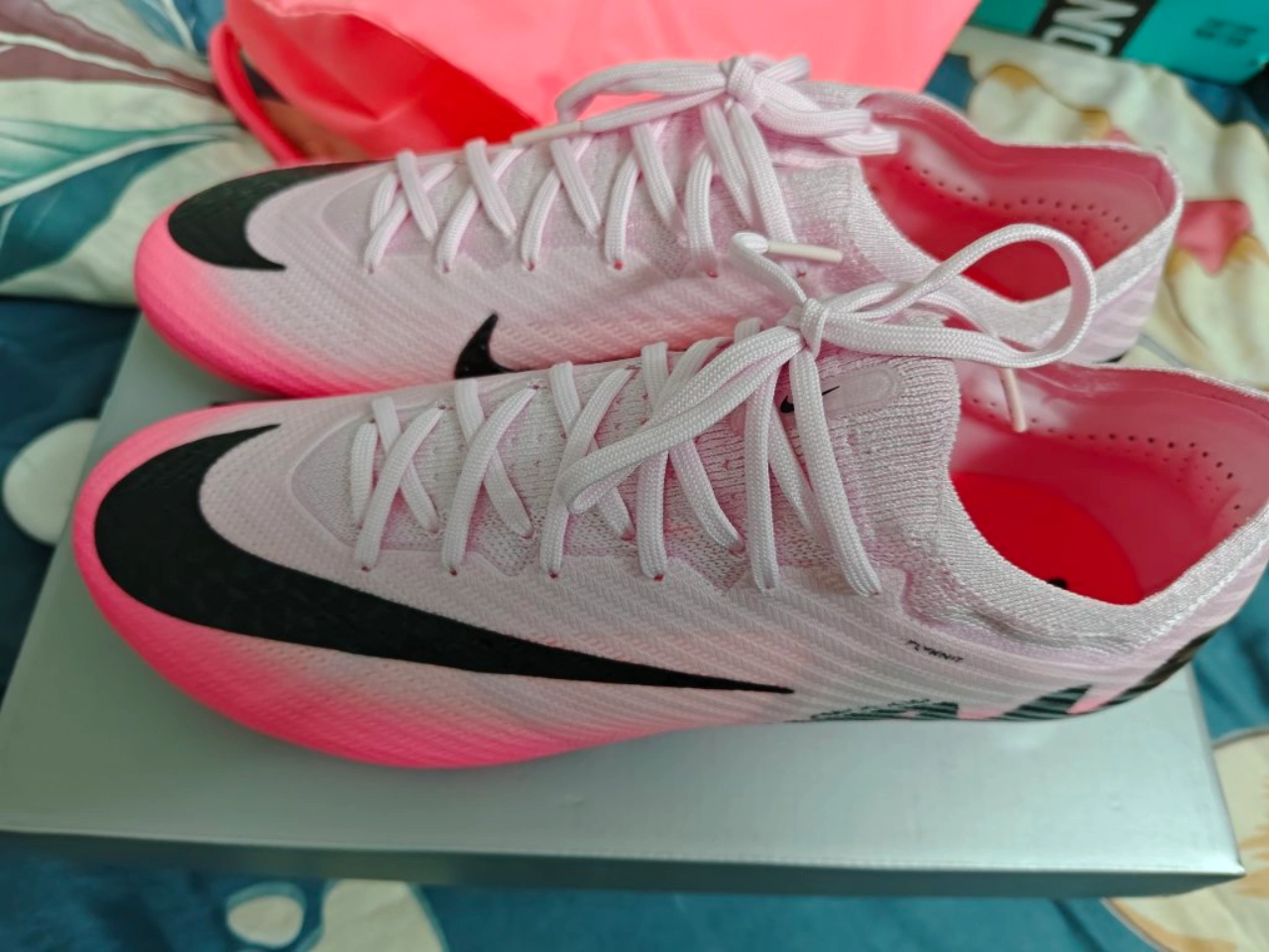 custom review-Nike Air Zoom Vapor 15 ELITE AG PRO 'Pink Foam Black'