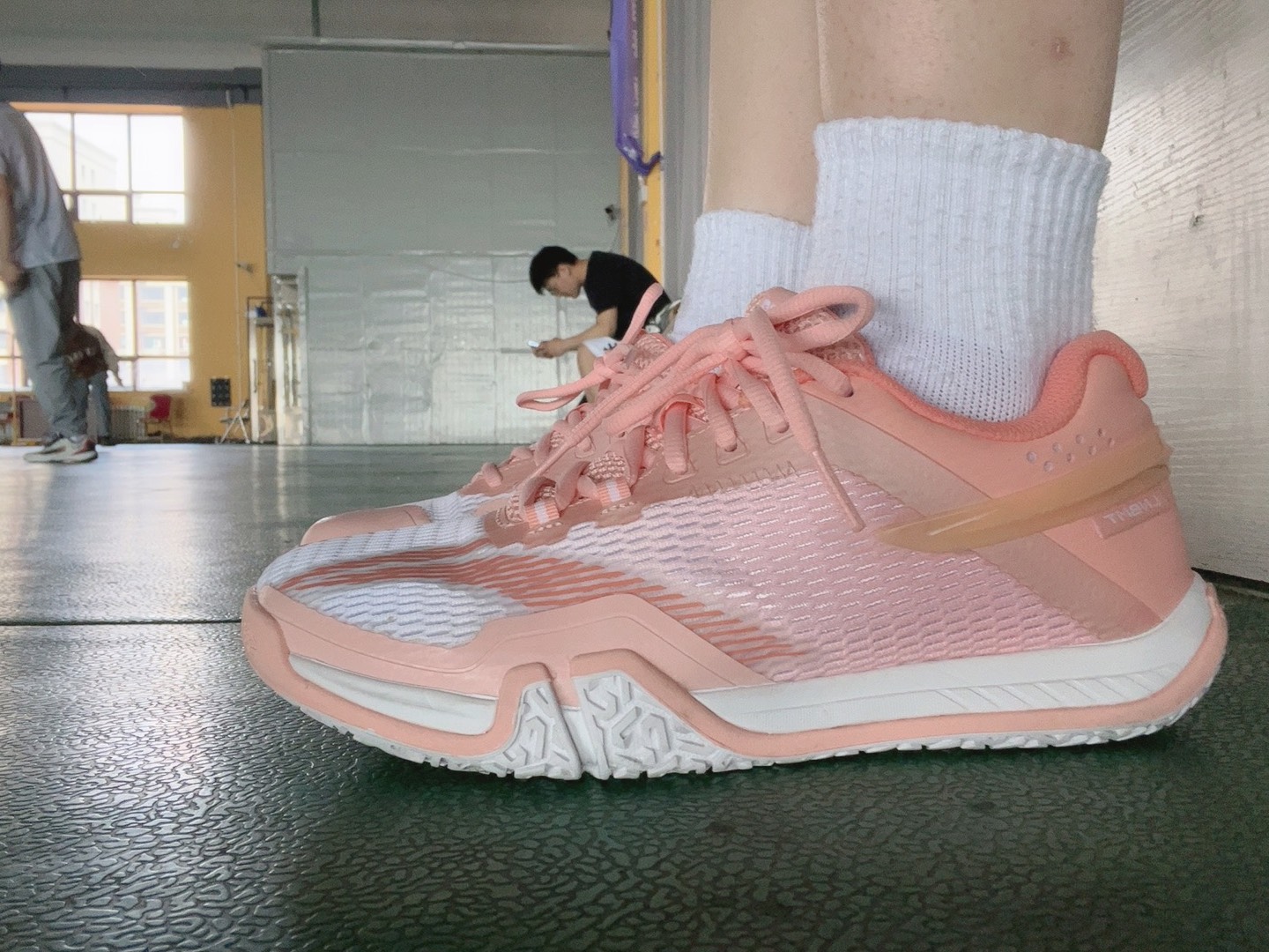 custom review-Li NING Quick Start Saga LITE Текстиль Синтетическая кожа TPU Амортизация