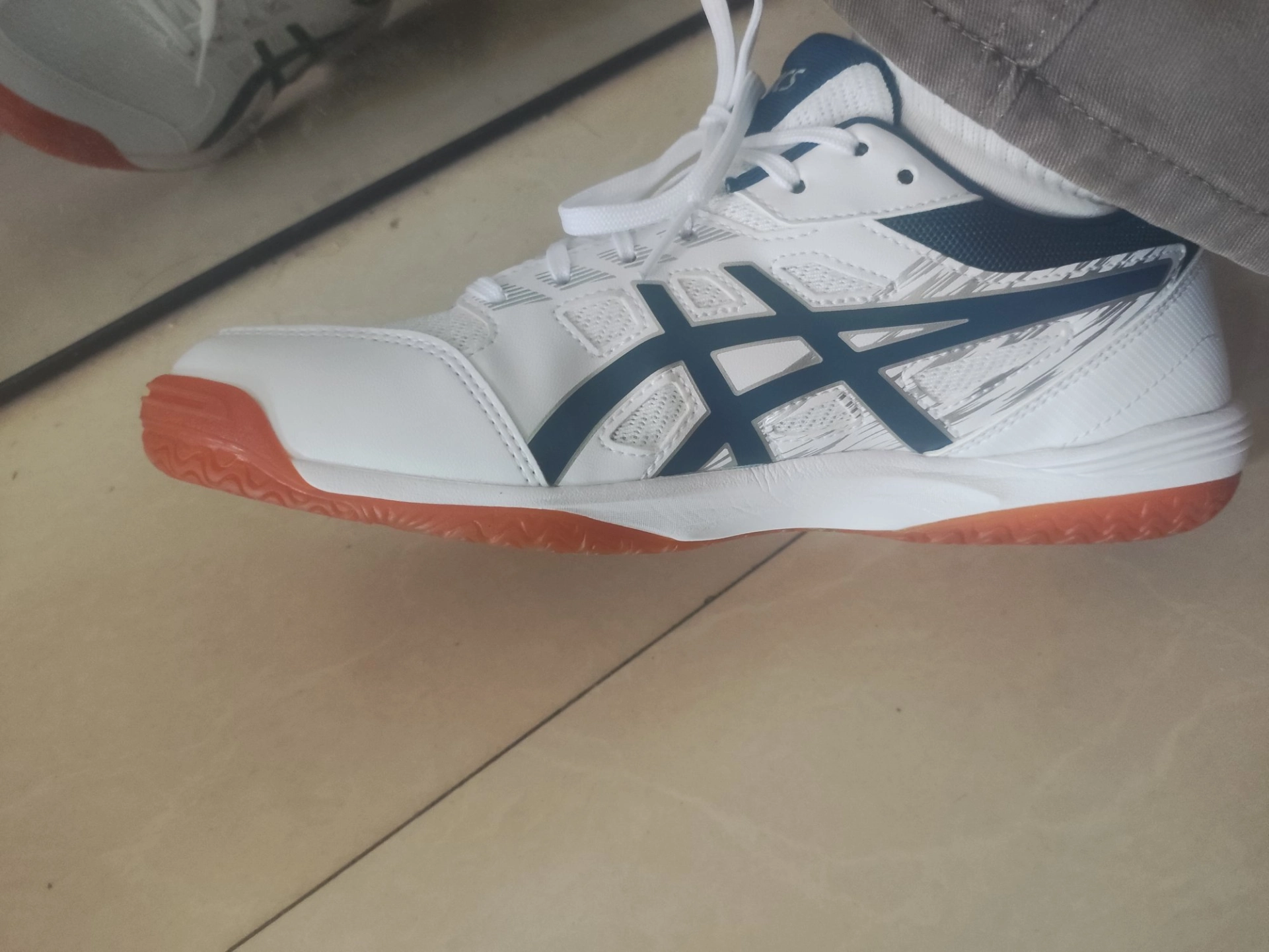custom review-Asics Attack Hyperbeat 4 Low Топ Кроссовки для тренировок Унисекс Белый Синий