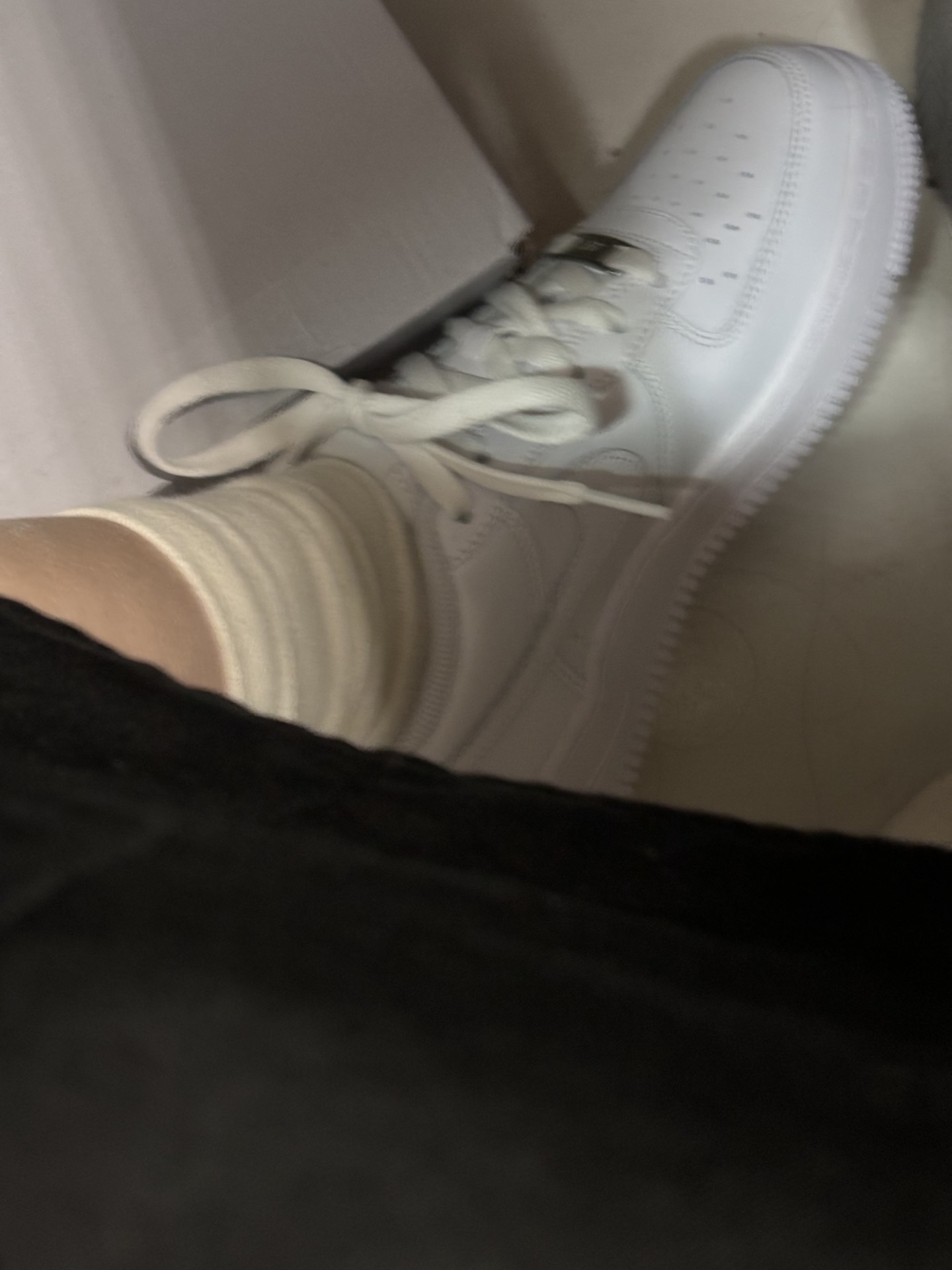 custom review-Nike Air Force 1 Low Топ Детские Скейтбординги Белый Подростки