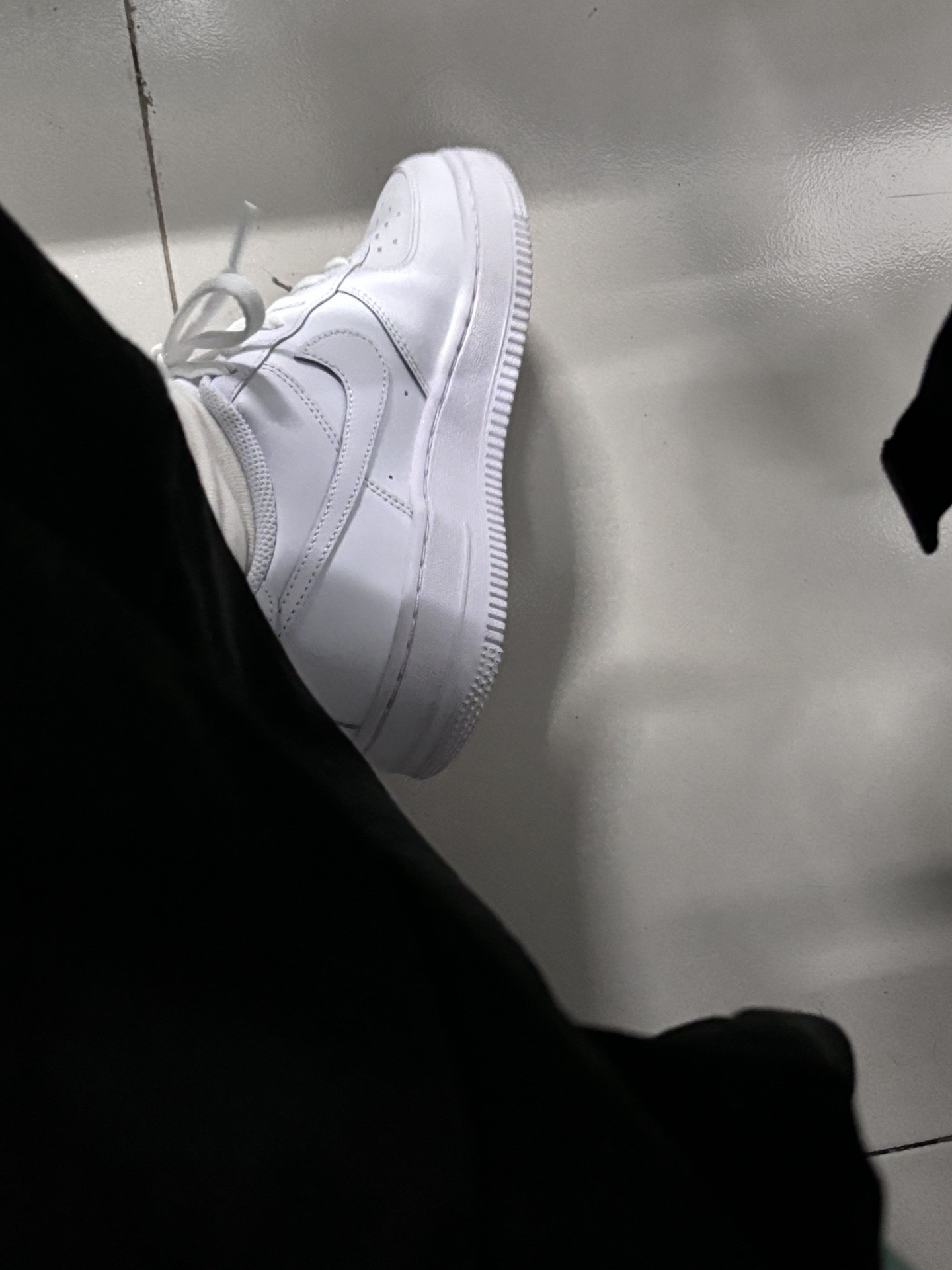 custom review-Nike Air Force 1 Low Топ Детские Скейтбординги Белый Подростки