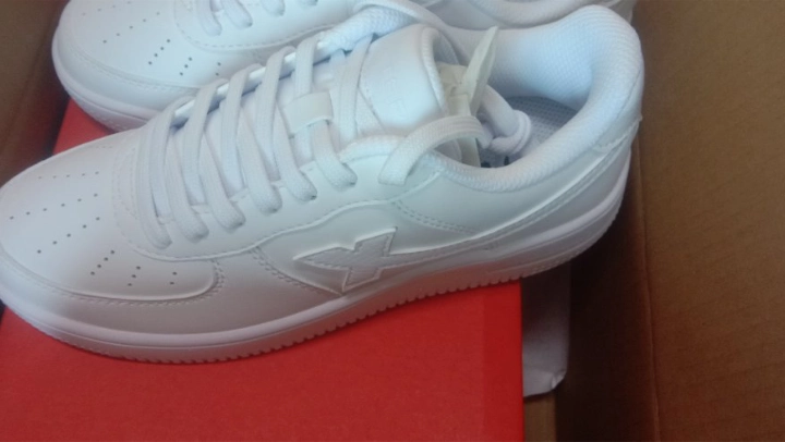 custom review-XTEP Slip-resistant Abrasion-resistant Low-top Скейтборд Кроссовки Женские Белые