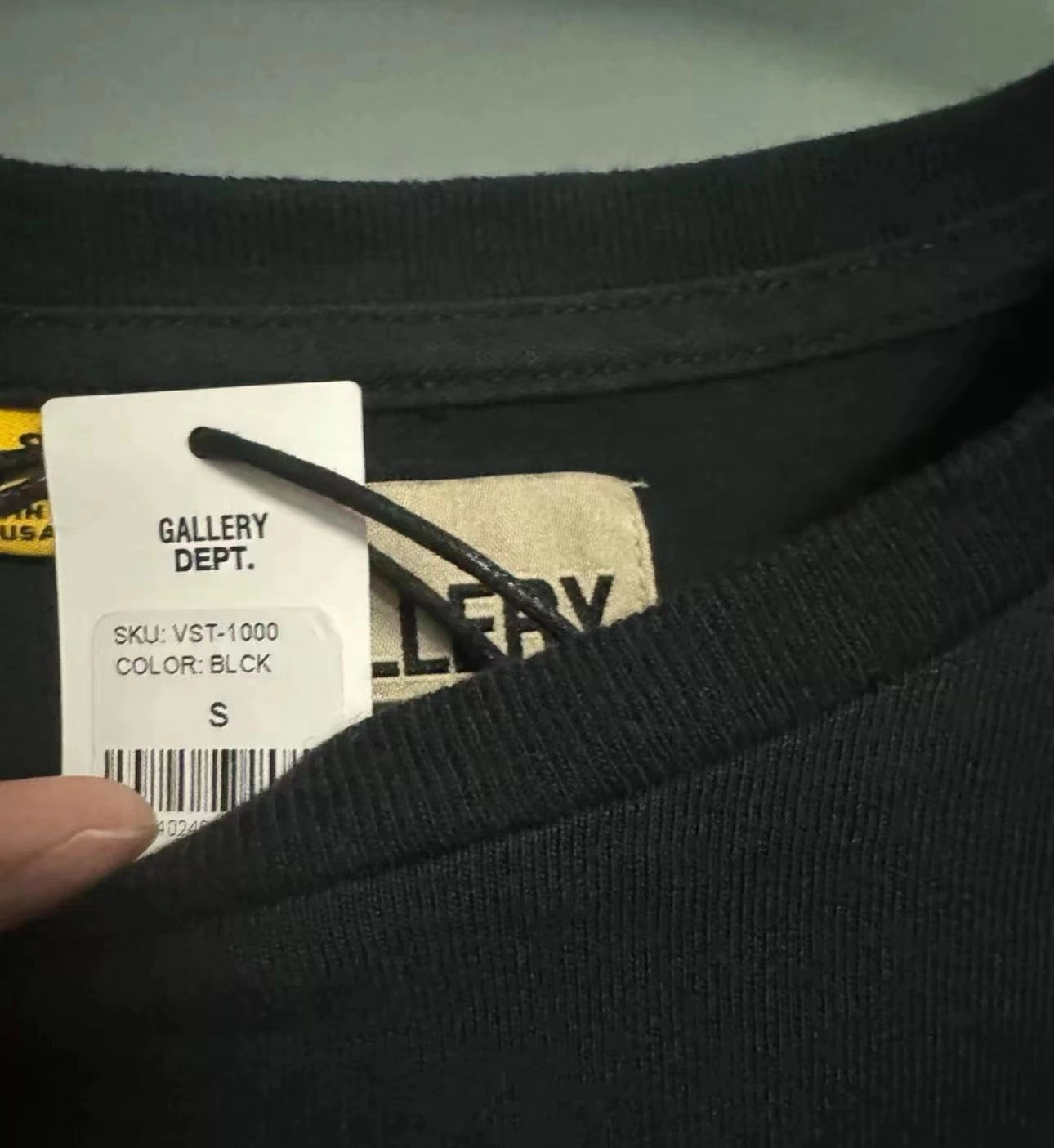 custom review-Gallery Dept. Черная унисекс футболка