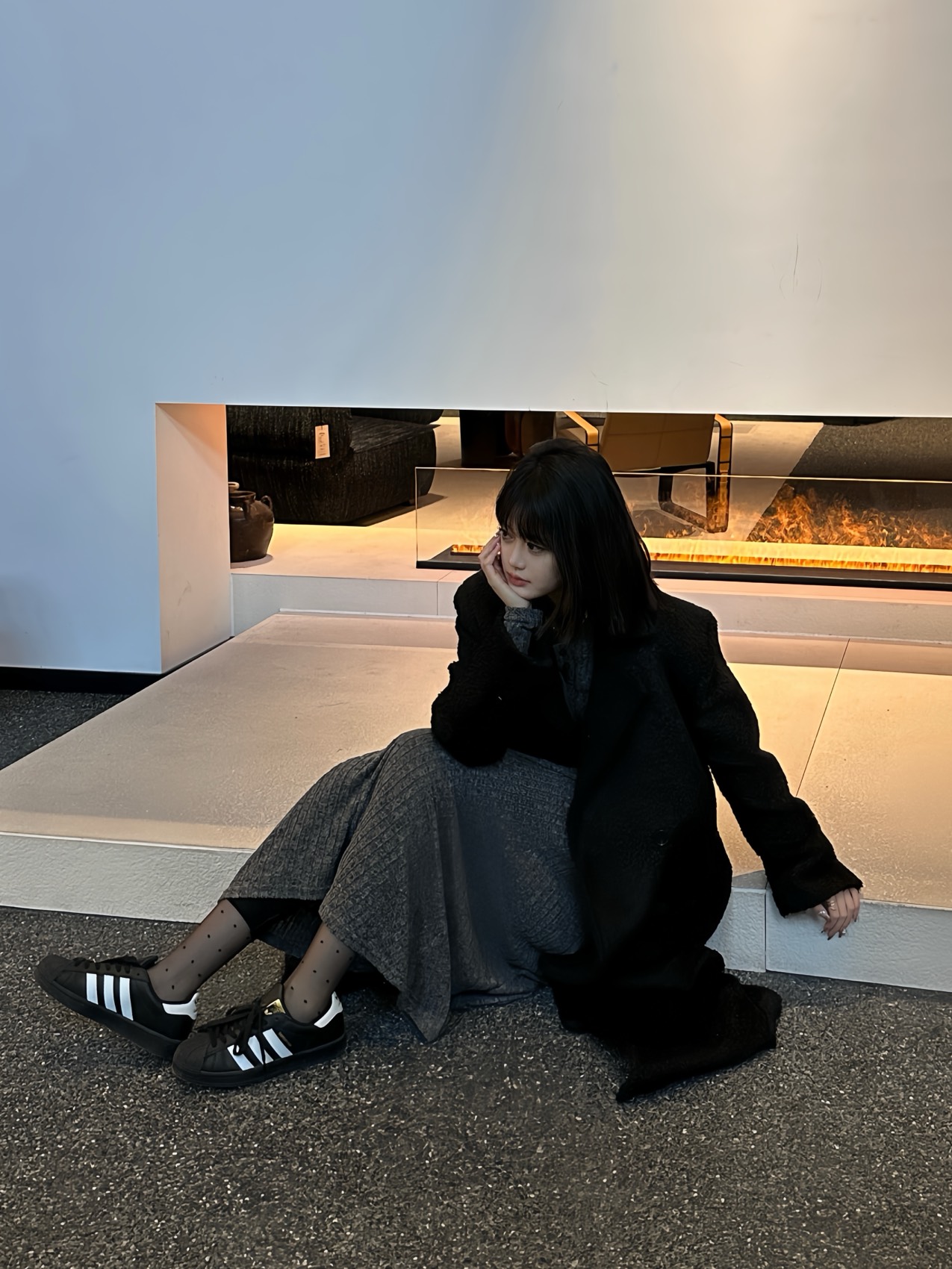 阿迪的贝壳鞋太百搭了