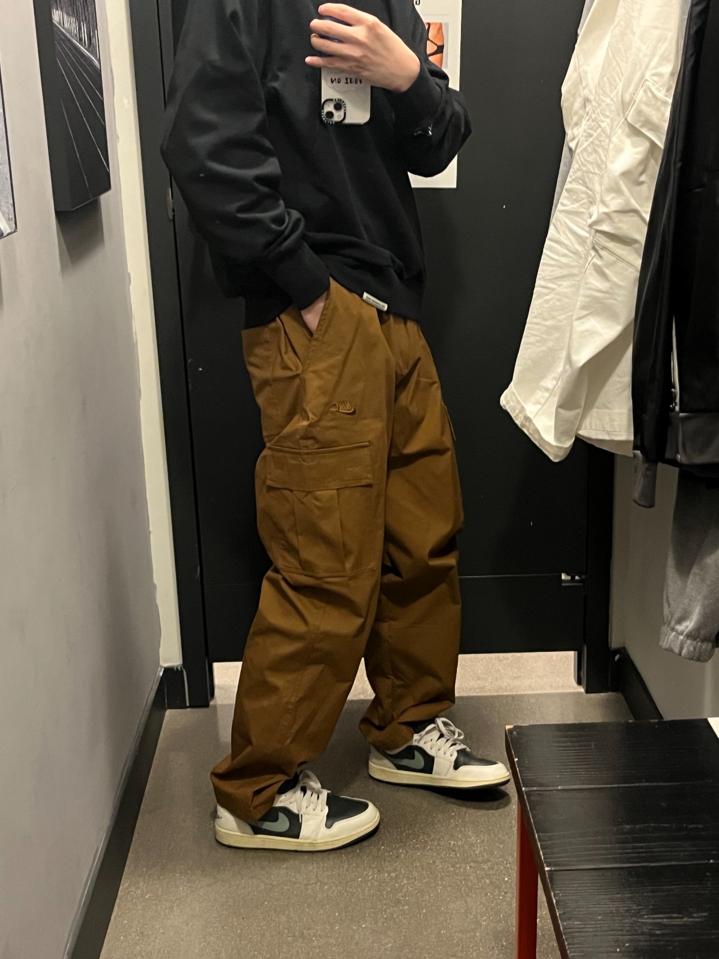 nike耐克官方男子工装长裤冬季梭织直筒机能风休闲轻便舒适fz5766