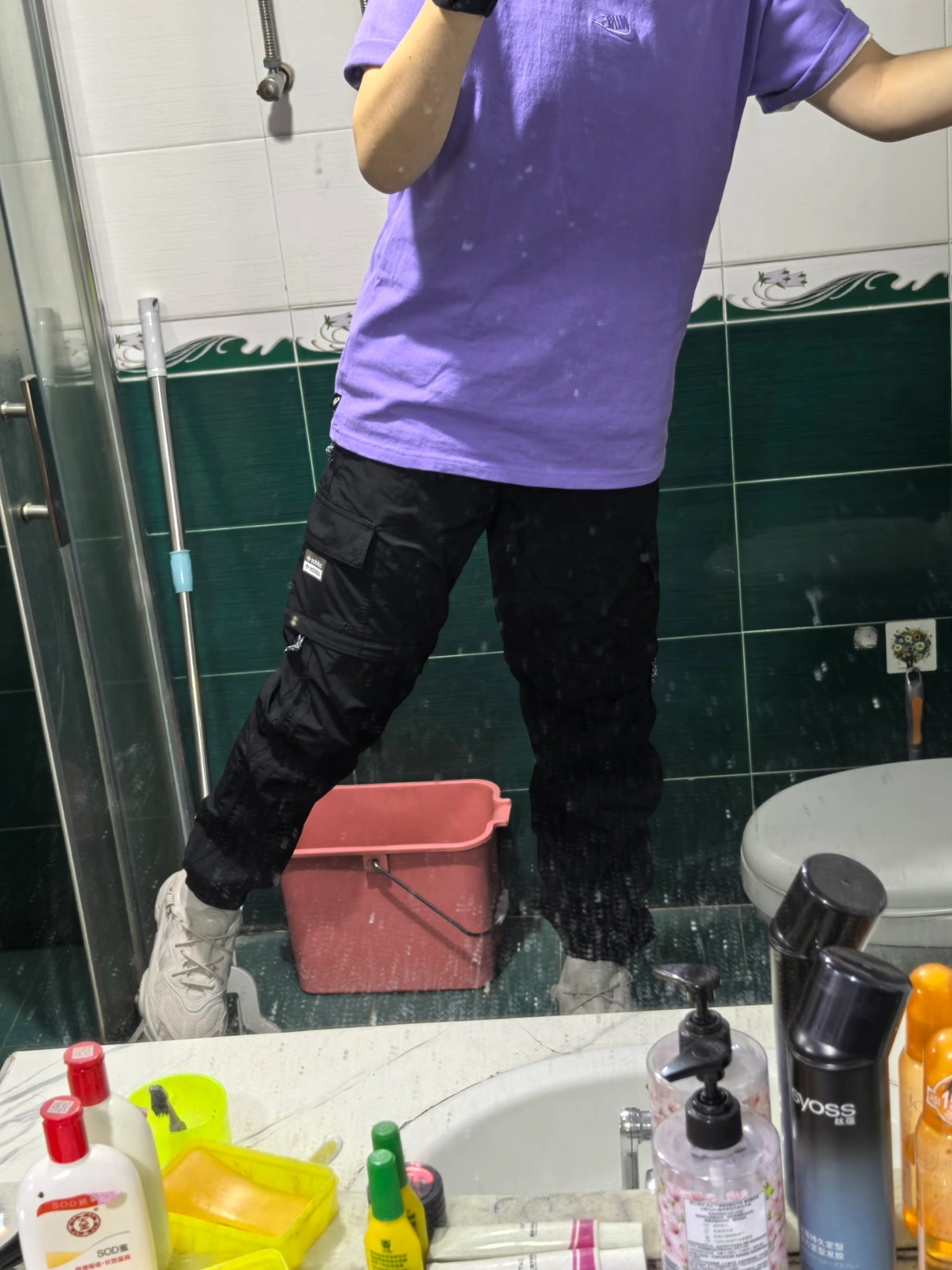 custom review-Adidas Originals RYV Мужские спортивные брюки черного цвета