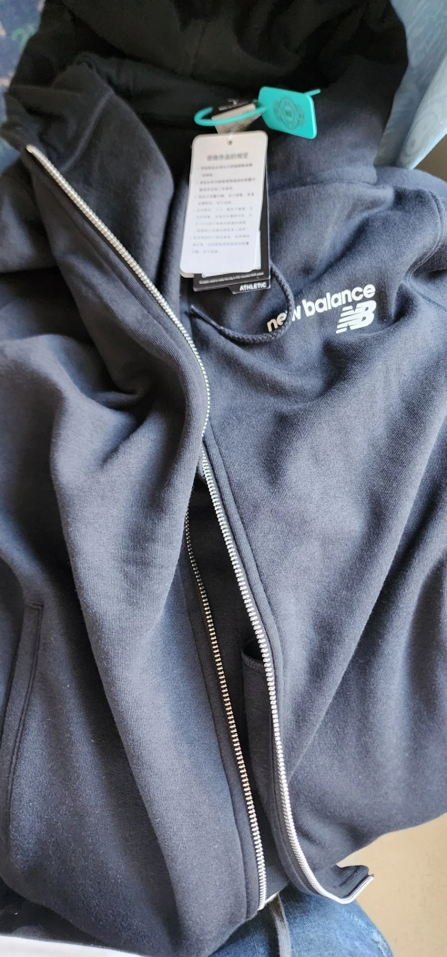 custom review-New Balance Co-Brand Толстовка Мужская Черная