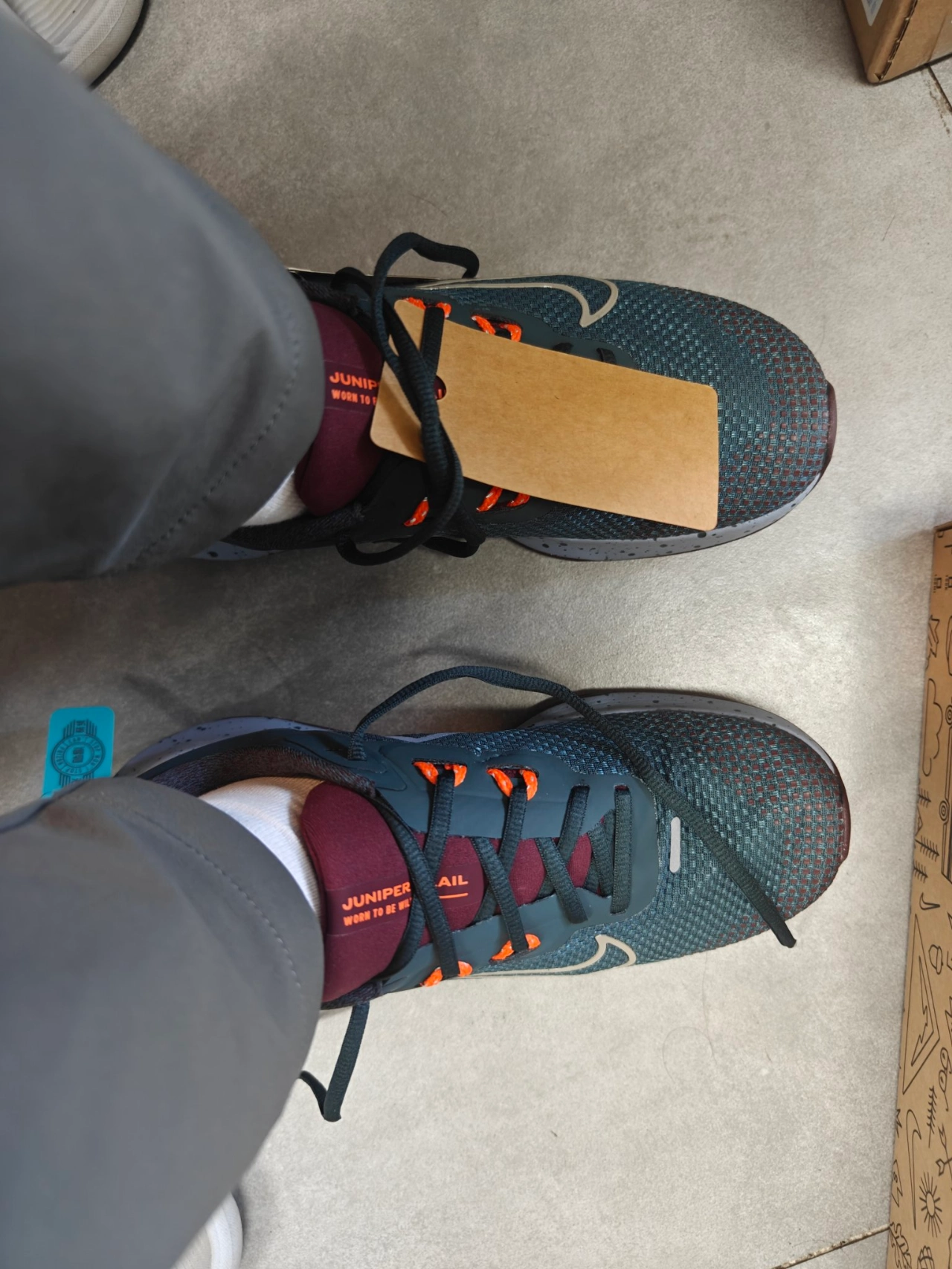 custom review-Nike Juniper Trail 2 Low Топ Casual Мужской Зеленый