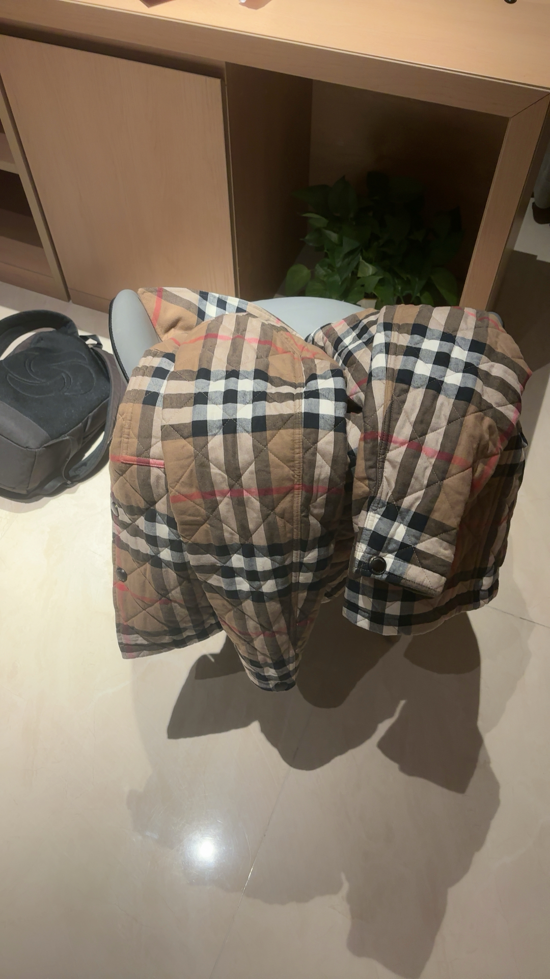 custom review-Burberry Forres Diamond Quilted Jacket