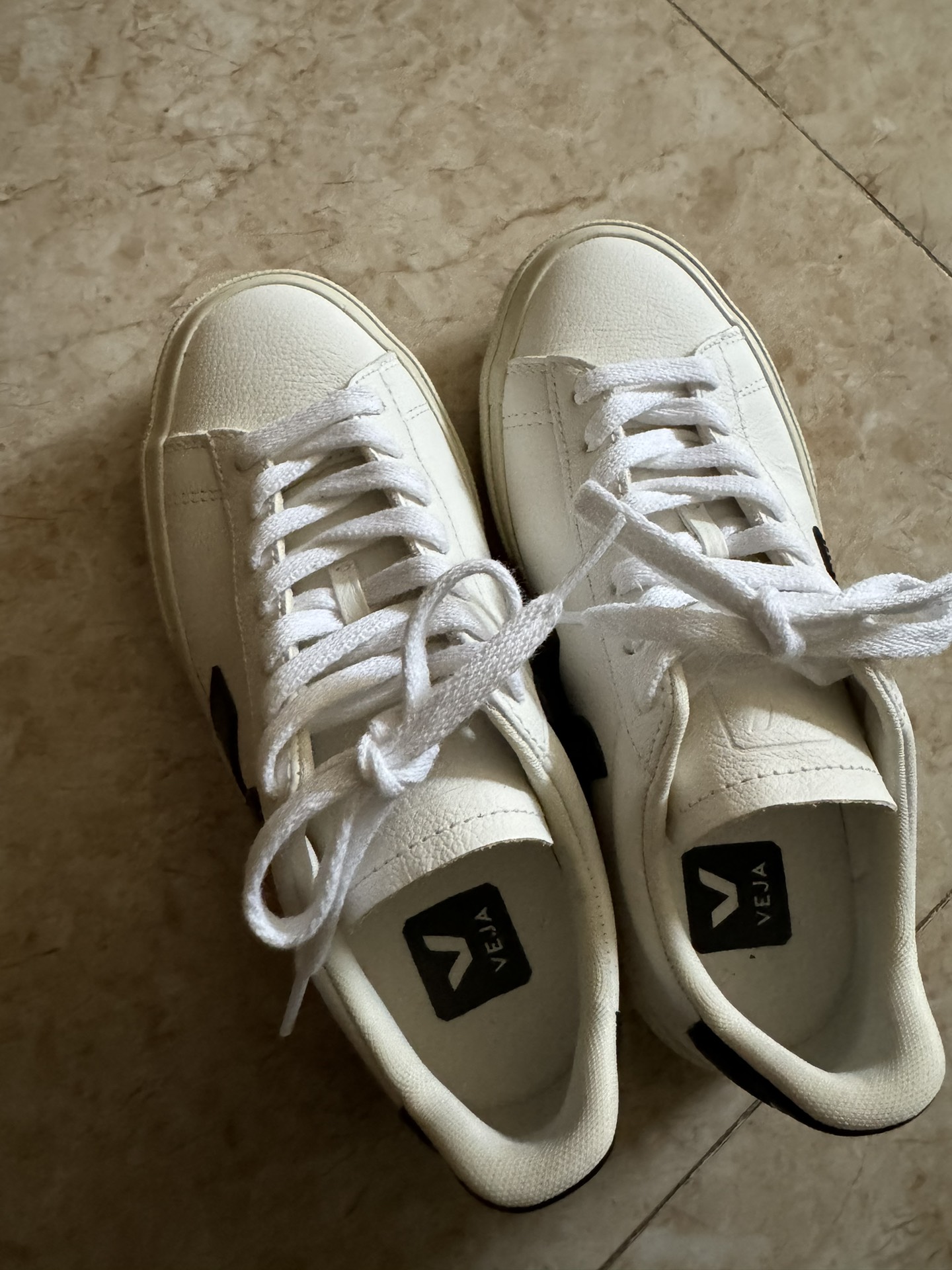custom review-VEJA Campo Кожа Низкие Кроссовки для скейтбординга Унисекс Белый Черный