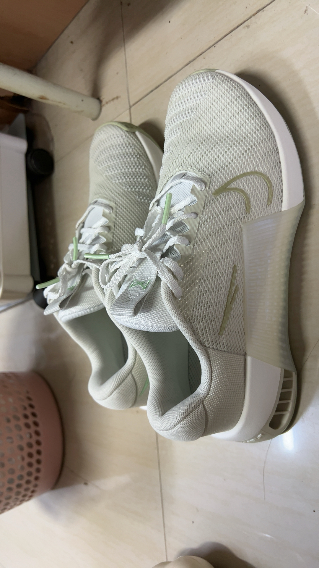 custom review-Nike Metcon 9 Low Топ Кроссовки для тренировок Женские Белые Зеленые