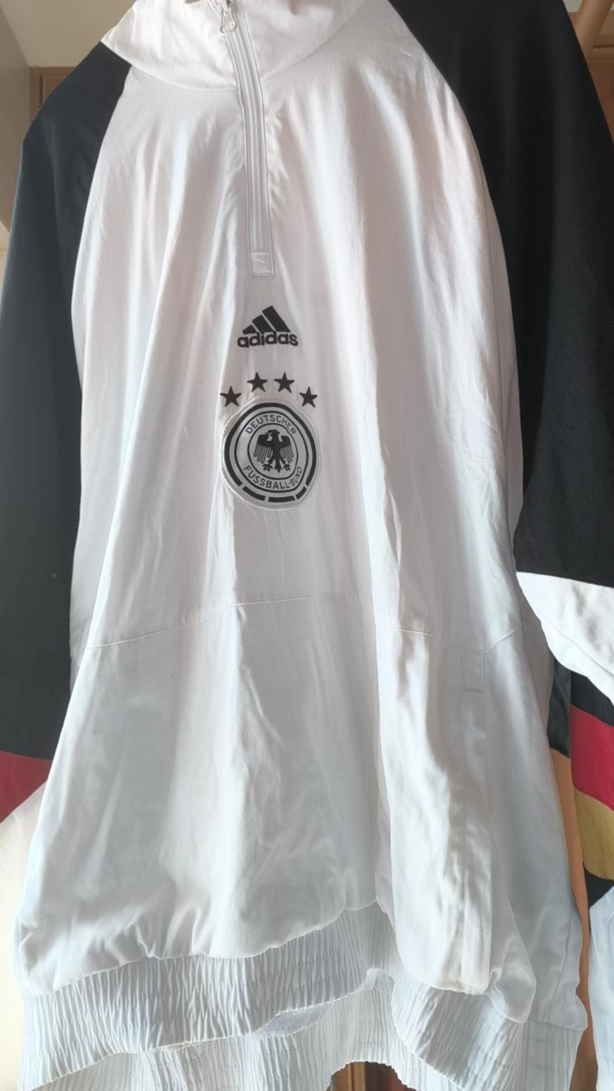 custom review-Adidas Germany Куртка Мужская Белая