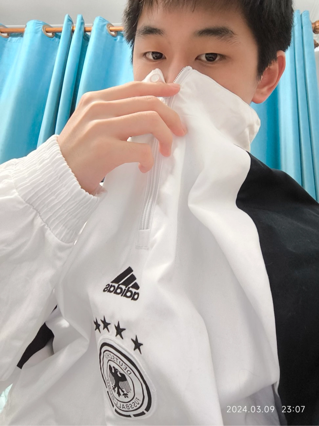 custom review-Adidas Germany Куртка Мужская Белая