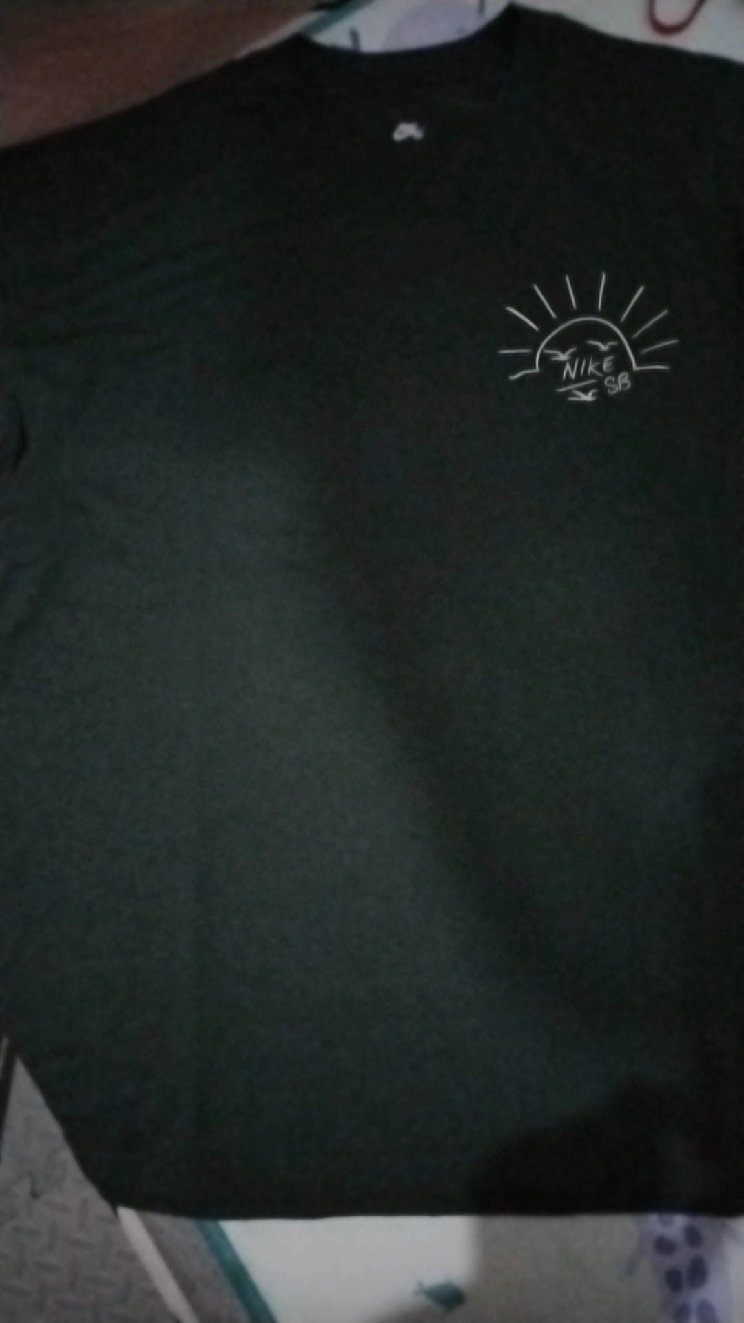 custom review-Nike SB T-Shirt Унисекс Винтаж Зеленый