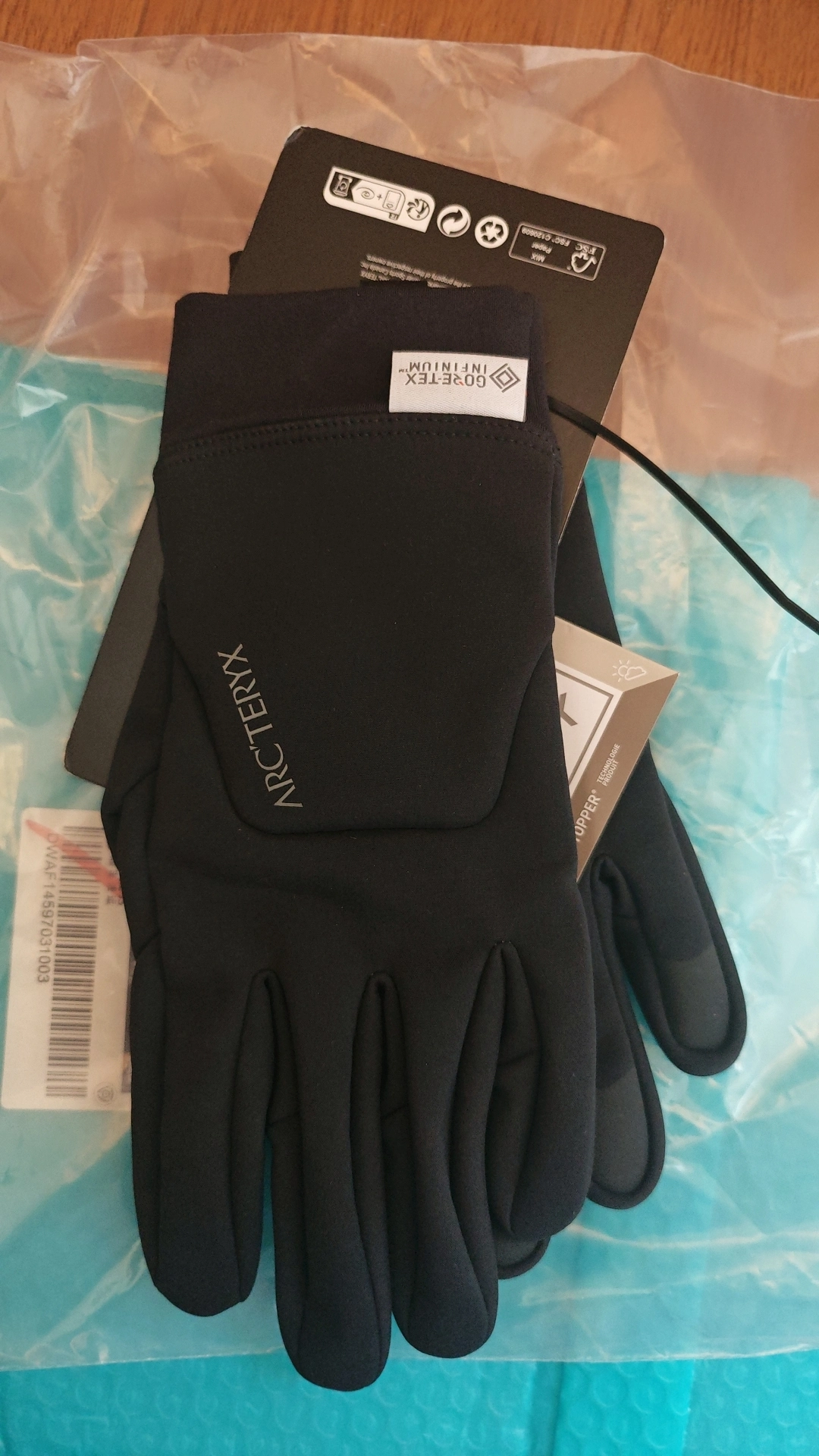 custom review-Arcteryx — Вязаные перчатки Мужские Многоцветные