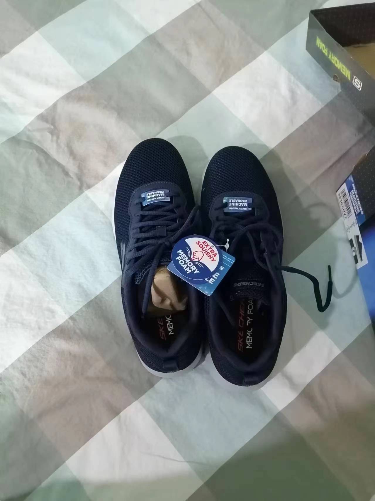 custom review-Skechers Dynamight 2,0 Slip-Resistant Abrasion-Resistant Breathable Low-Top Running Shoes Men's Marine Blue Скекиерс Динамайт 2,0 Противоскользящий Устойчивый к износу Дышащие Низкие Беговые Кроссовки Мужские Морской Синий