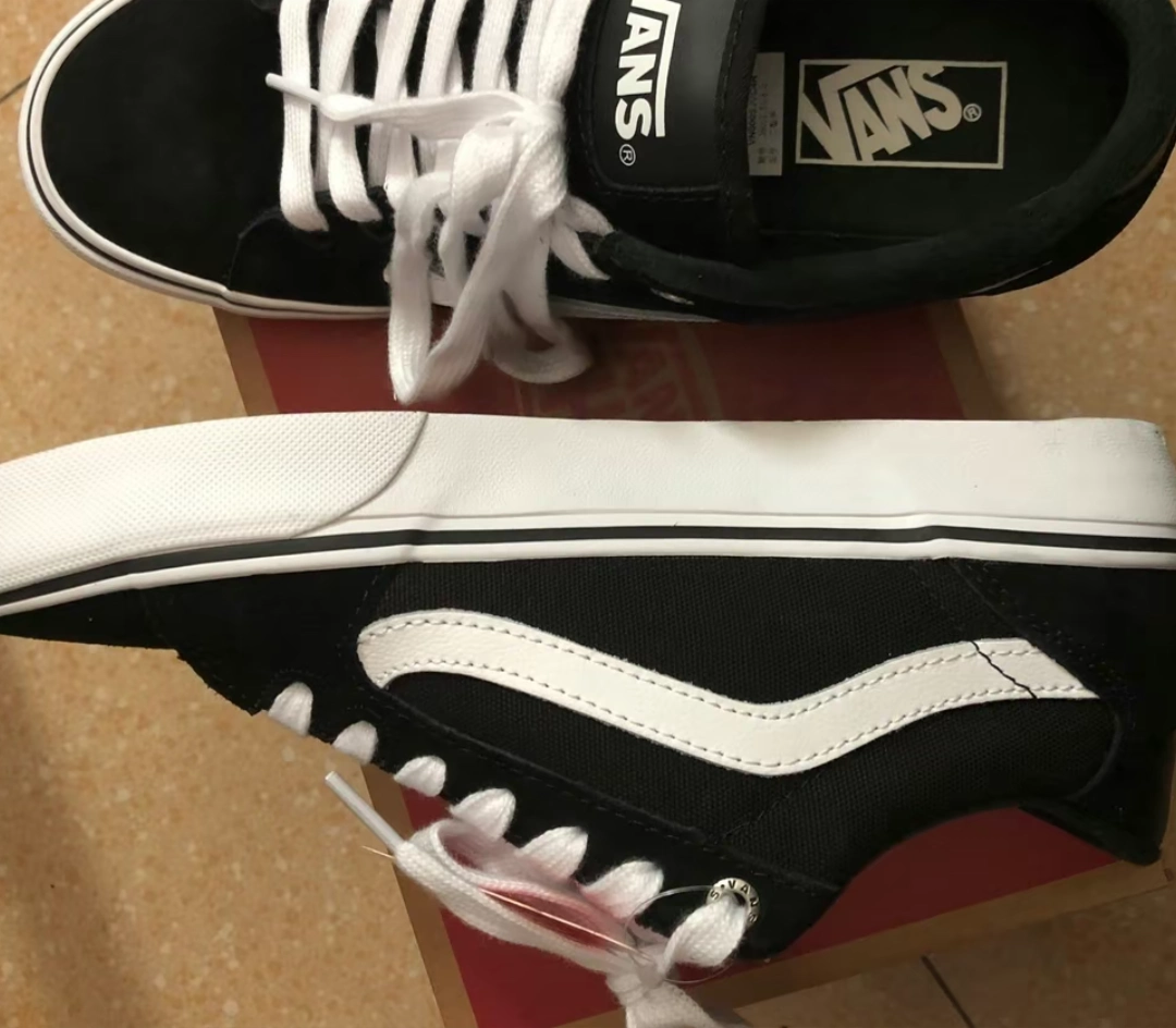 custom review-Vans Faulkner Легкий Низкий Топ Скейтборд Кроссовки Унисекс MEDIA Черный