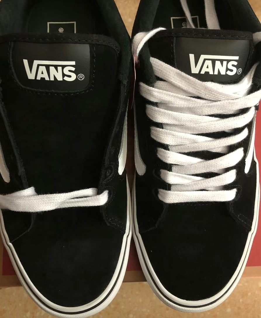 custom review-Vans Faulkner Легкий Низкий Топ Скейтборд Кроссовки Унисекс MEDIA Черный