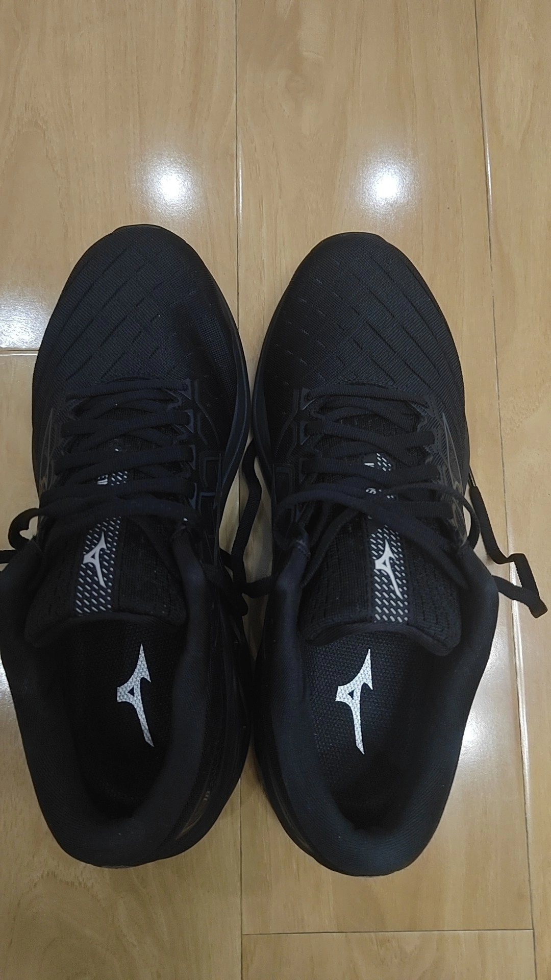 custom review-Mizuno Wave Inspire 18 Противоскользящий Устойчивый к истиранию Дышащий Низкий Топ Тренировочные Беговые кроссовки Мужские Черные