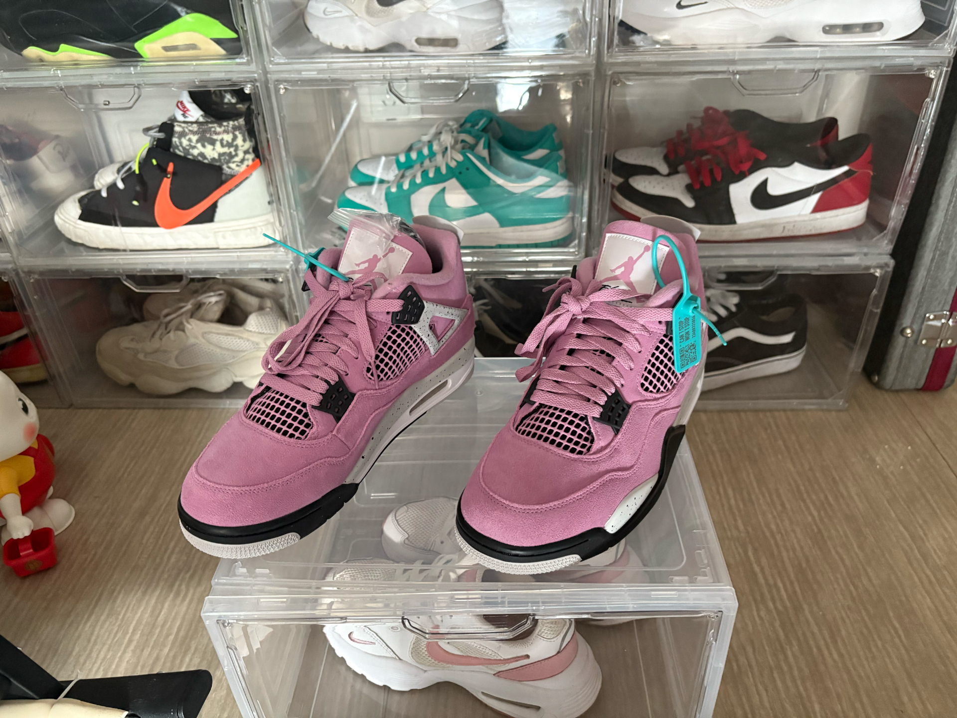 custom review-Jordan 4 Retro Orchid Women's