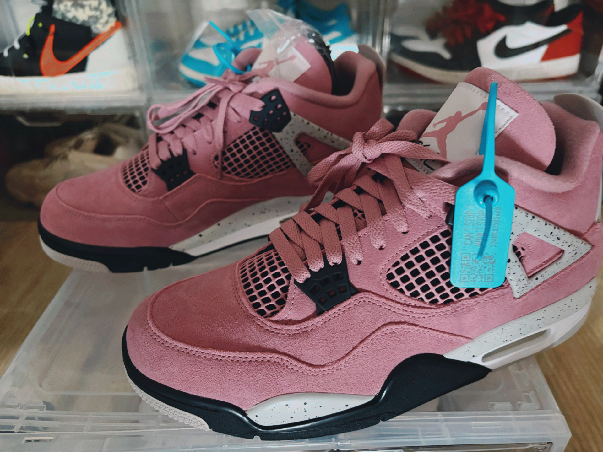 custom review-Jordan 4 Retro Orchid Women's
