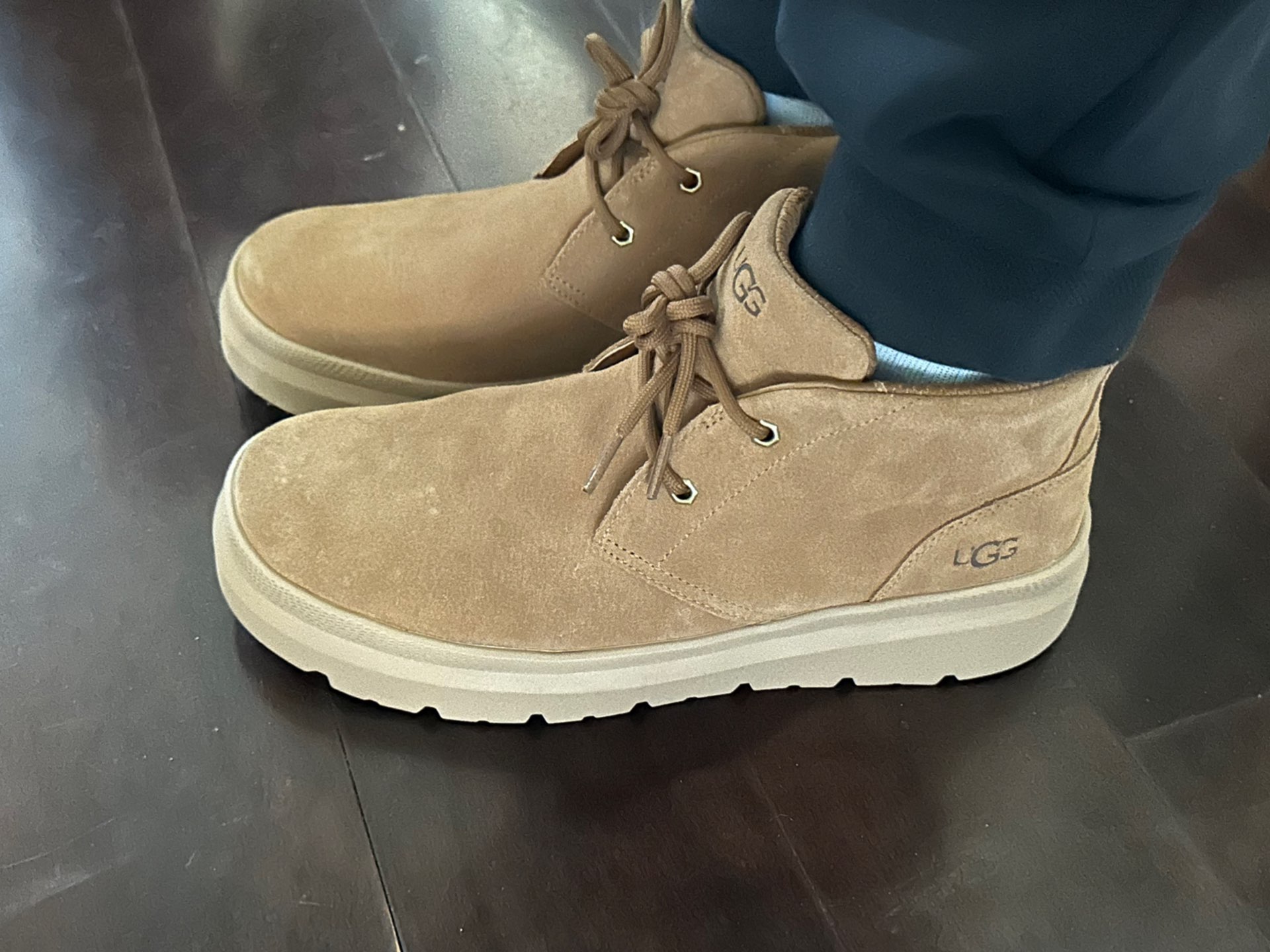 custom review-UGG Корова Спилок Ботильоны Мужские Каштановые