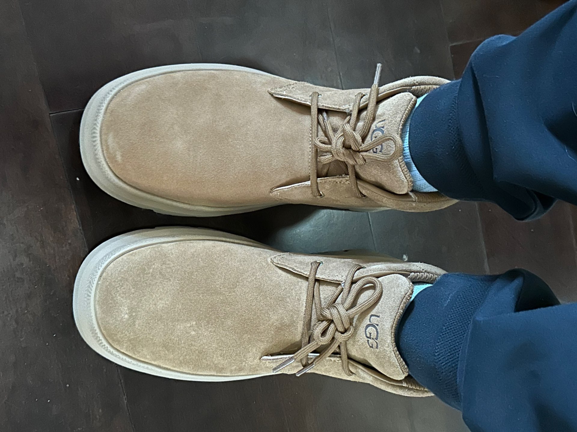 custom review-UGG Корова Спилок Ботильоны Мужские Каштановые