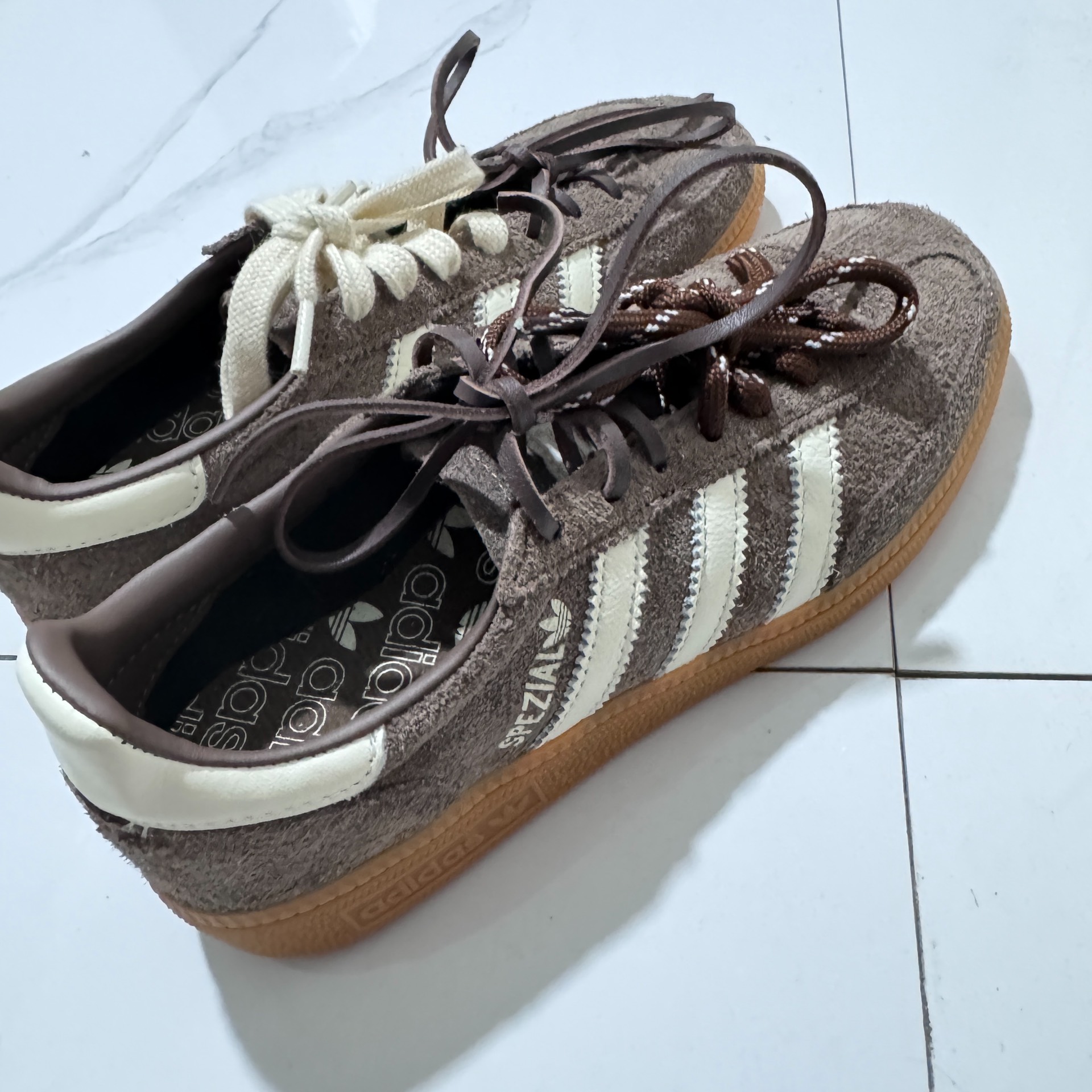 custom review-Adidas Handball Spezial Brown Women's