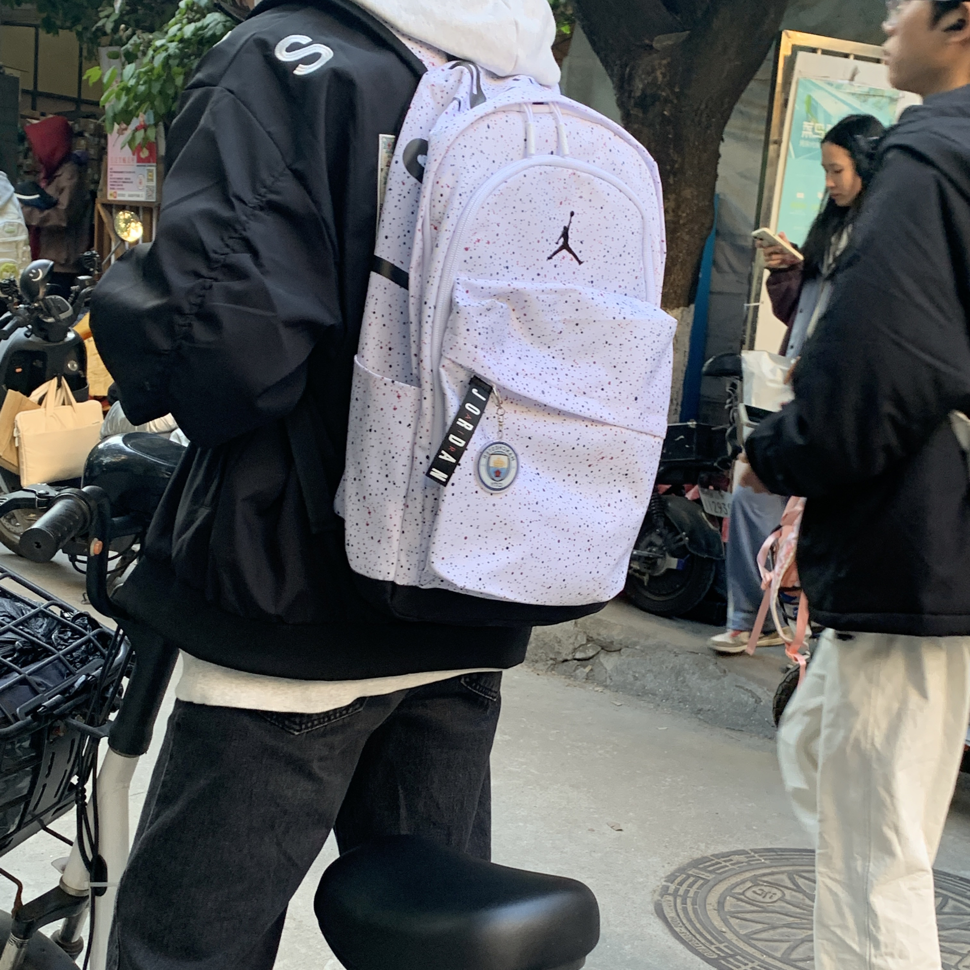 爆好看的jordan满天星书包🤩🤩🤩