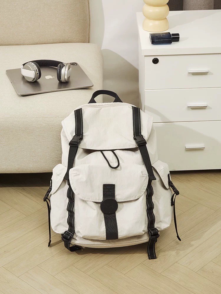 custom review-MIXI Ткань Рюкзак Средний Унисекс Mist Белый Earth Коричневый Serene Серый Night Черный