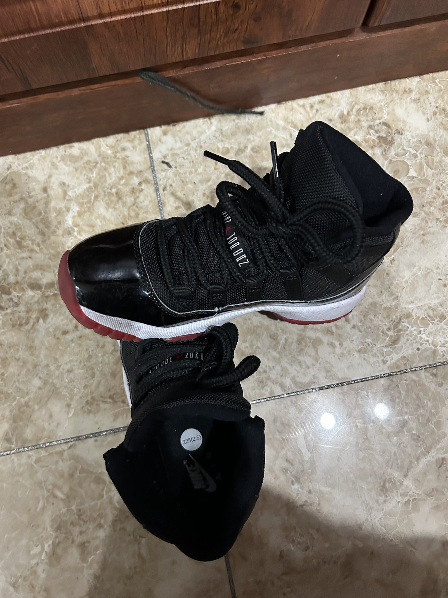 custom review-Jordan 11 Retro Playoffs Bred 2019 GS