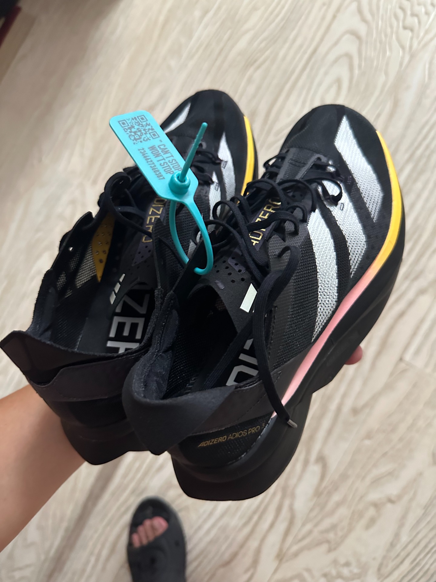 custom review-Adidas Adizero Adios Pro 3 '2024 Athlete Pack'