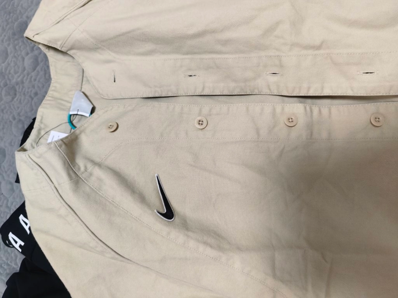 custom review-nike SB Бейсбольная куртка Унисекс Ротангово-желтый