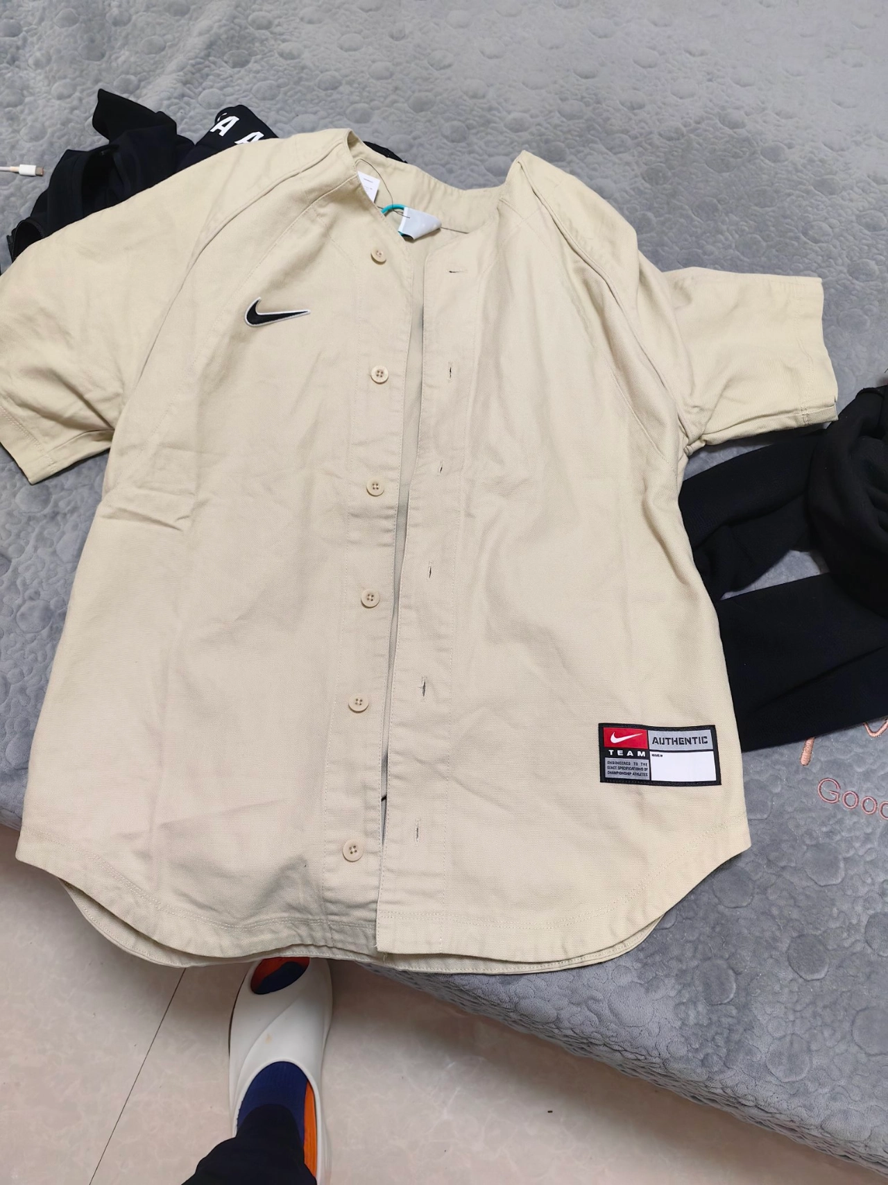 custom review-nike SB Бейсбольная куртка Унисекс Ротангово-желтый