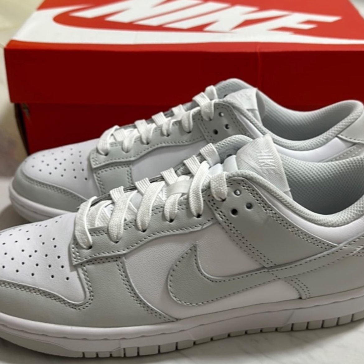 custom review-Nike Dunk Low Топ Скейтборд Кроссовки Мужские Белые