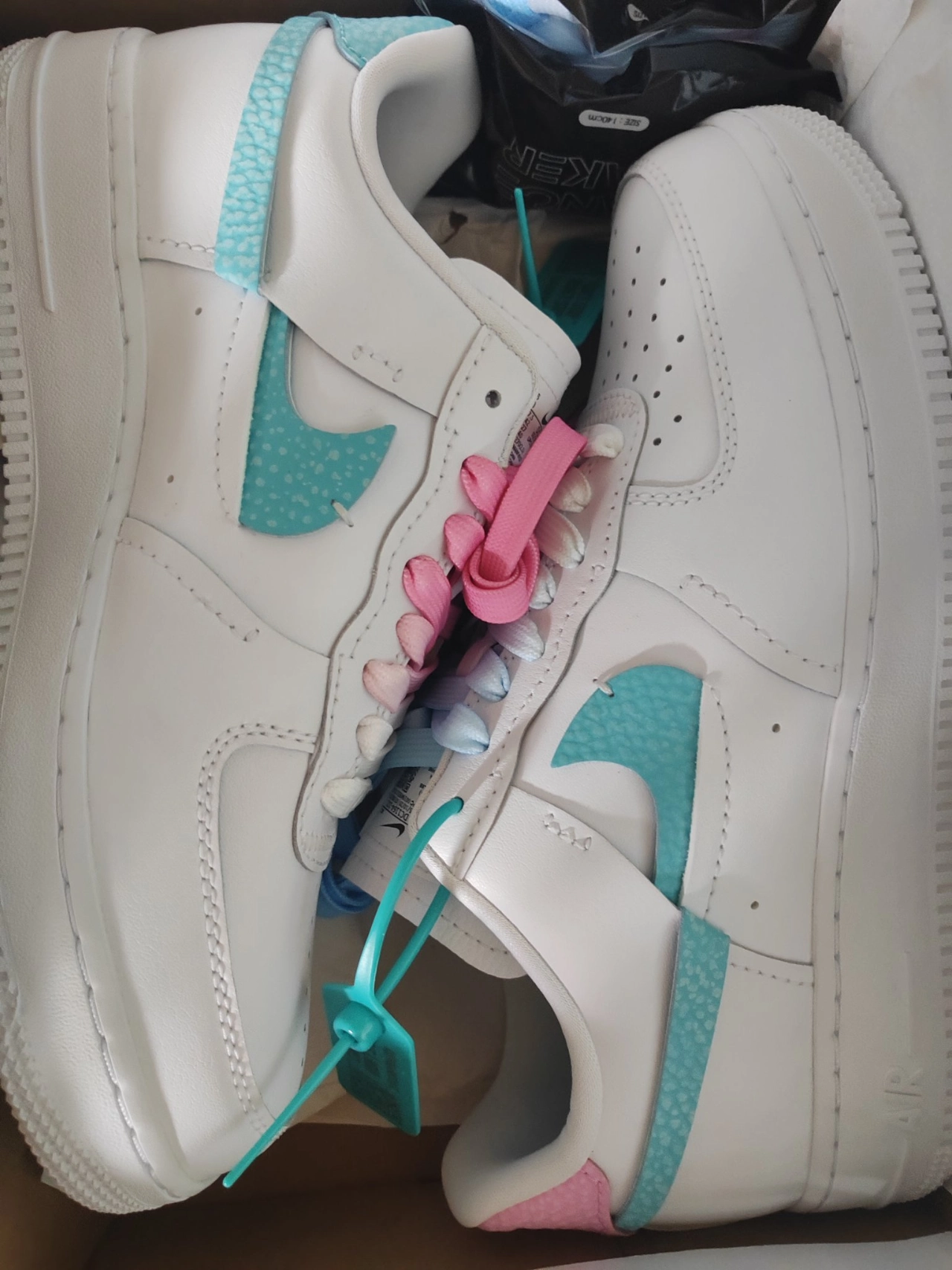 custom review-Nike Air FORCE 1 Скейтборд Кроссовки Низкие Женские