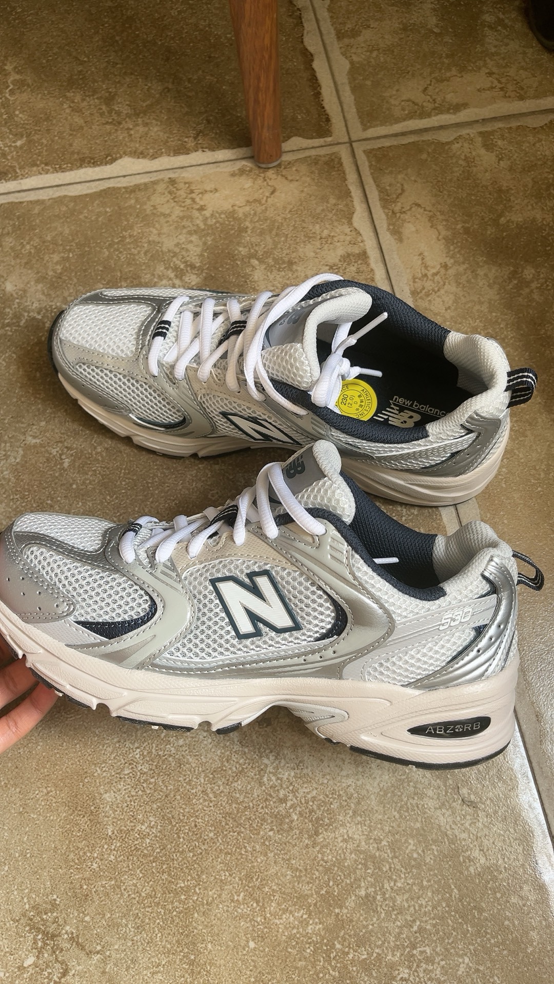 custom review-New Balance 530 Steel Grey