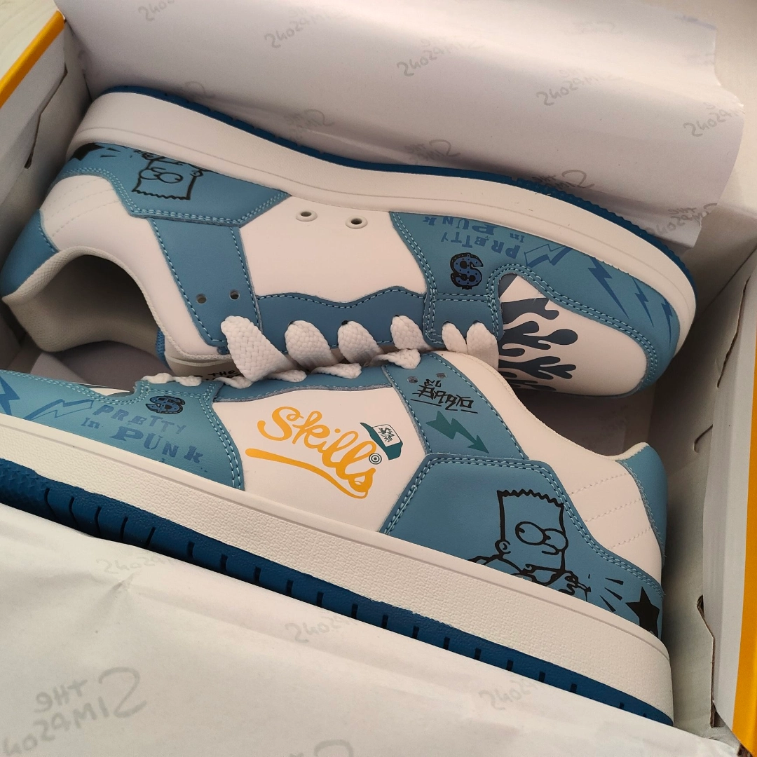 custom review-The Simpsons Низкие кеды для скейтбординга Унисекс