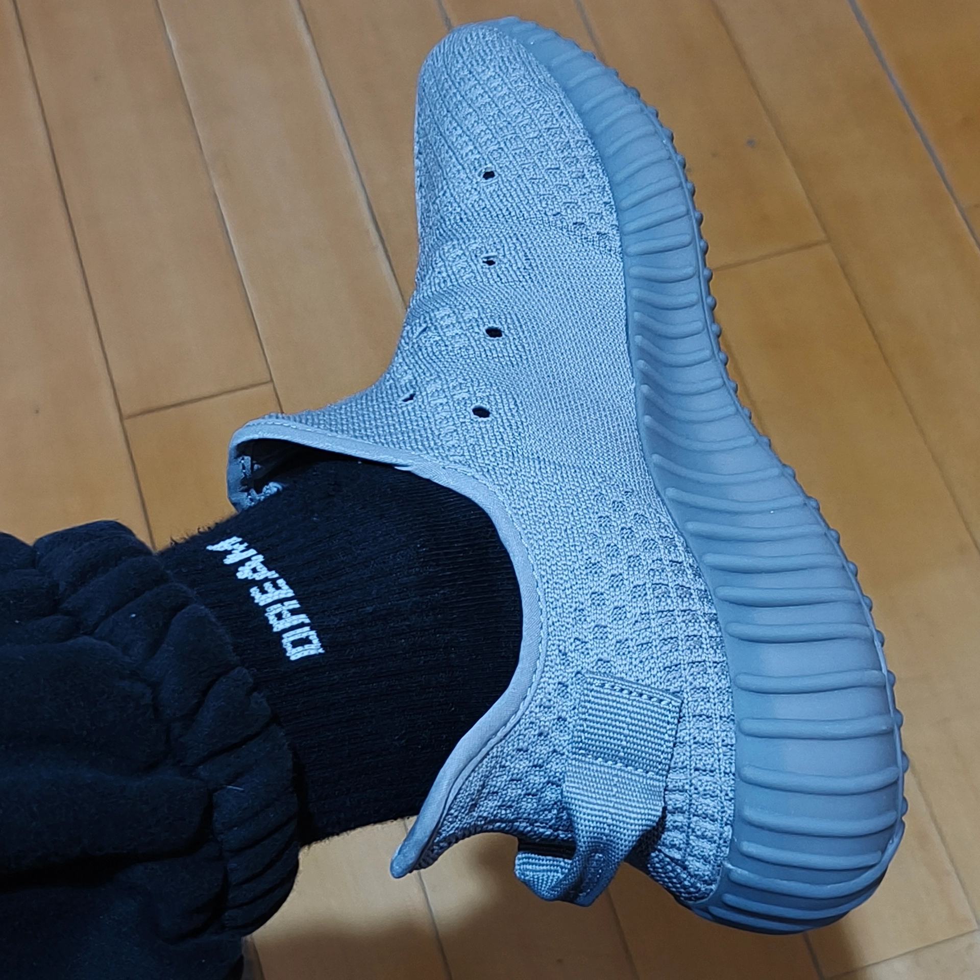 custom review-Adidas Yeezy Boost 350 V2 'Steel Grey'