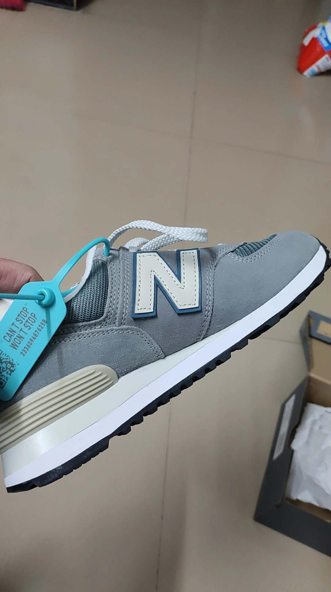 custom review-New Balance NB 574 Дышащий Низкий Топ Повседневные Городские Кроссовки для Коммутирования и Беговых Кроссовки Унисекс Бетонно-Серый