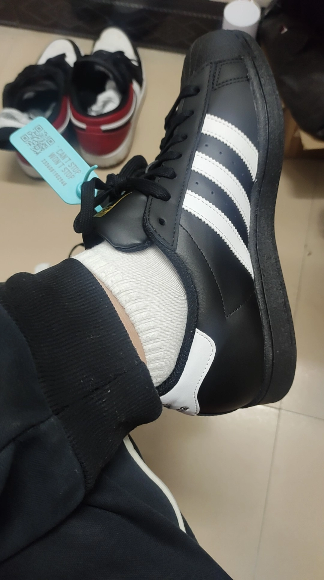 custom review-Adidas Originals SUPERSTAR Low Топ Скейтборд Кроссовки Унисекс Черный Белый