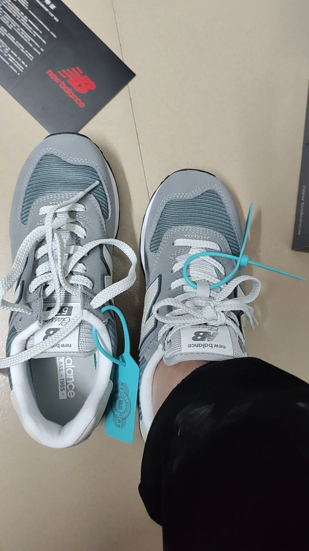 custom review-New Balance NB 574 Дышащий Низкий Топ Повседневные Городские Кроссовки для Коммутирования и Беговых Кроссовки Унисекс Бетонно-Серый