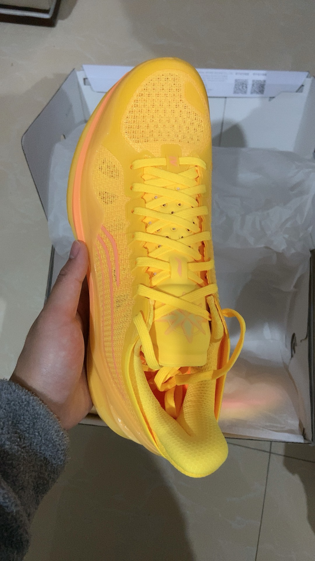 custom review-LINING LiRen 4 V2 Low 'Mango Yellow'